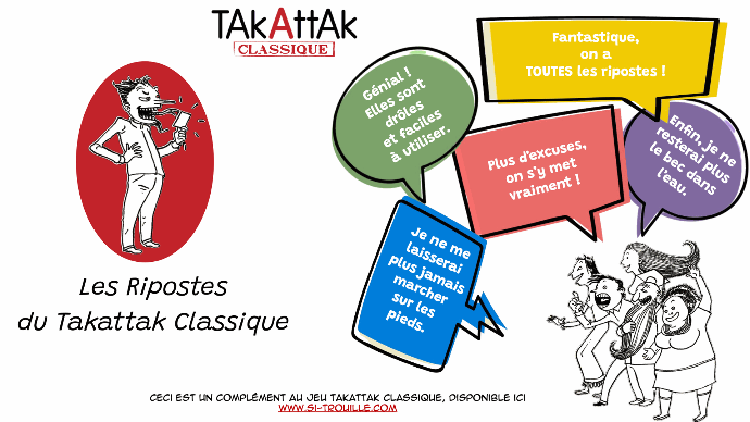 Les ripostes du Takattak Classique, en PDF