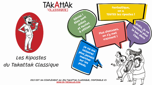 Les ripostes du Takattak Classique, en PDF